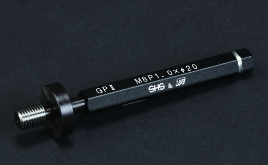 測範社 メートルネジリングゲージ 1セット 2個入 ネジ径12mm ピッチ1.25mm GRWR2 12-1.25 (65-4228-52)